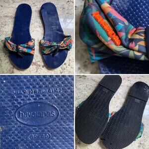 Havianas $42 St. Tropez Flip Flops Womens 9 NWOT